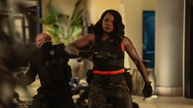 Viola Davis peleando en G20