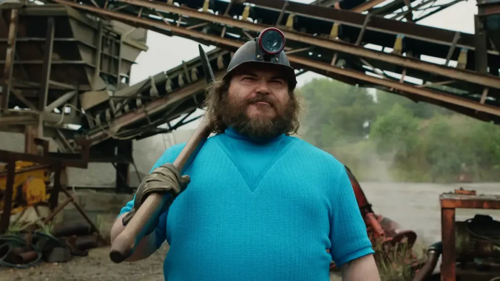 Jack Black como Steve en Minecraft