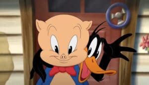 Porky y el pato lucas en El día que la Tierra explotó