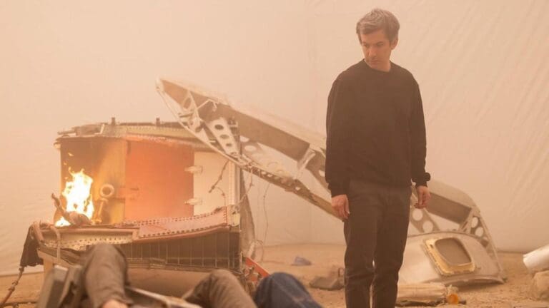Un avion estrellado con Nathan Fielder en la segunda temporada de the rehearsal
