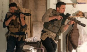 Ben Affleck y Jon Bernthal disparan en el Contador 2