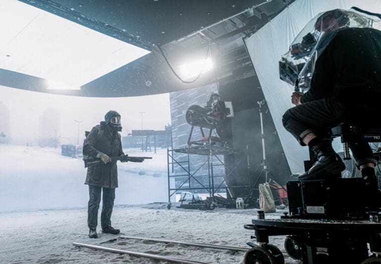 detras de escena de El eternauta serie de netflix
