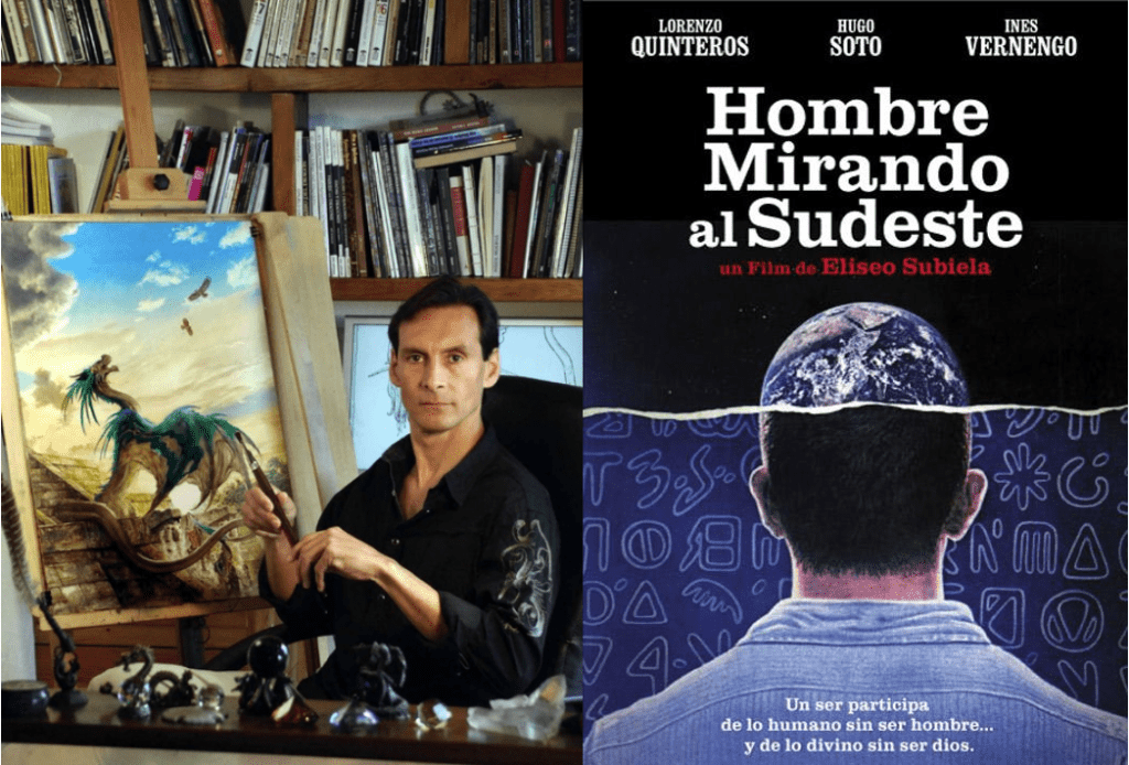 Ciruelo Cabral poster Hombre Mirando al Sudeste