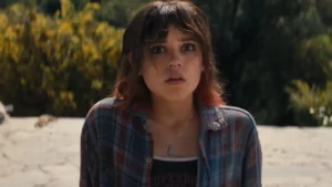Jenna Ortega se sorprende