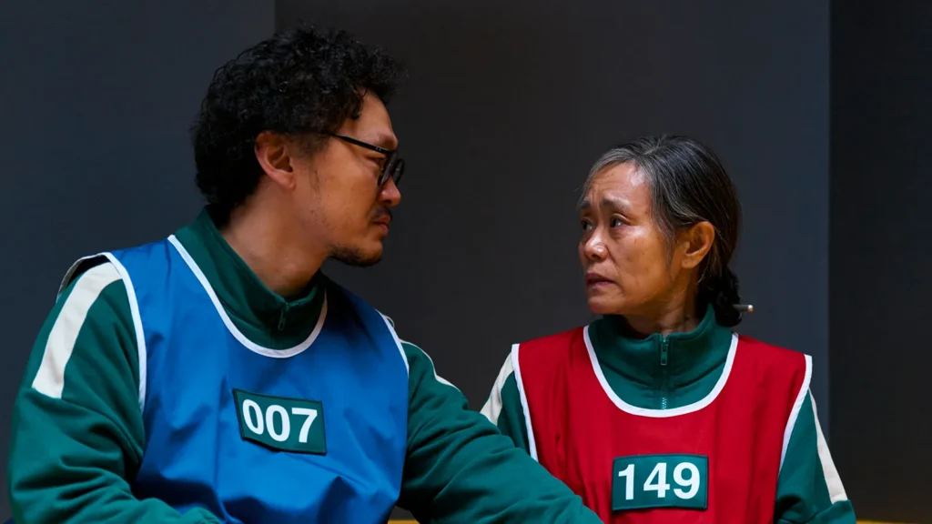 Jugadores 007 y 149 enfrentan una prueba emocional en la temporada 3 de El Juego del Calamar