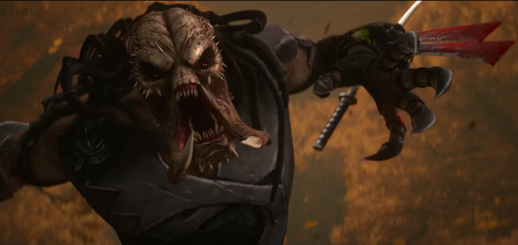 Predator Killer of Killers escena de combate animado