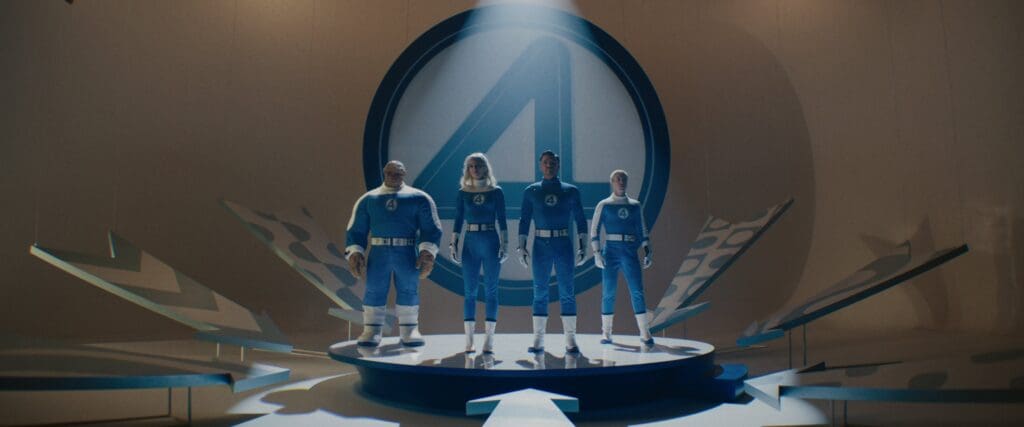 los 4 fantasticos el equipo reunido