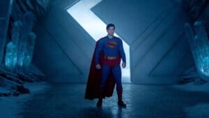 David Corenswet como Superman en la nueva pelicula de DC de James Gunn