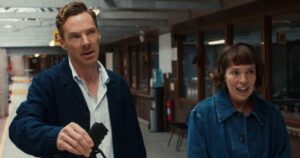 Olivia Colman y Benedict Cumberbatch en Los Roses.