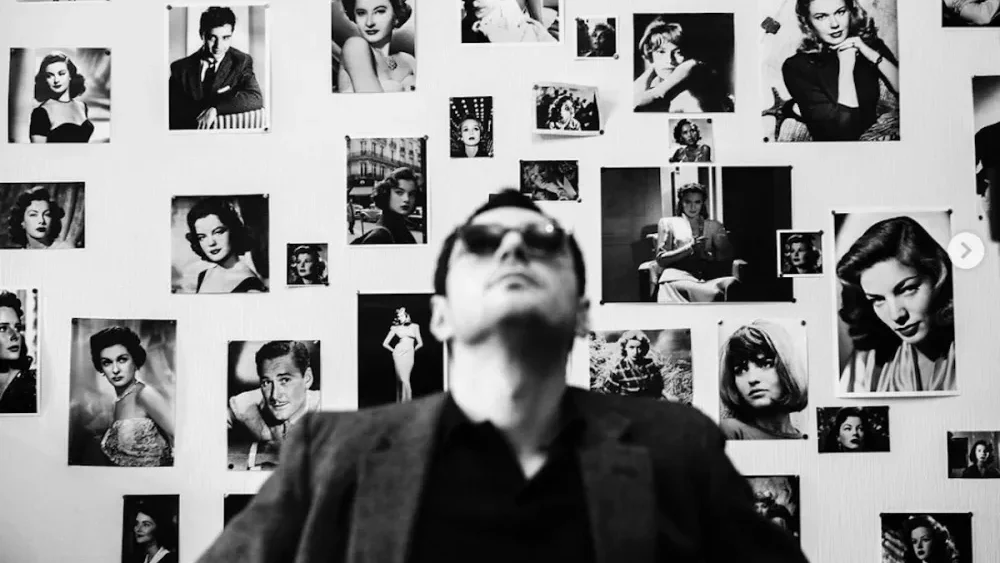 Guillaume Marbeck como Jean-Luc Godard en Nouvelle Vague.