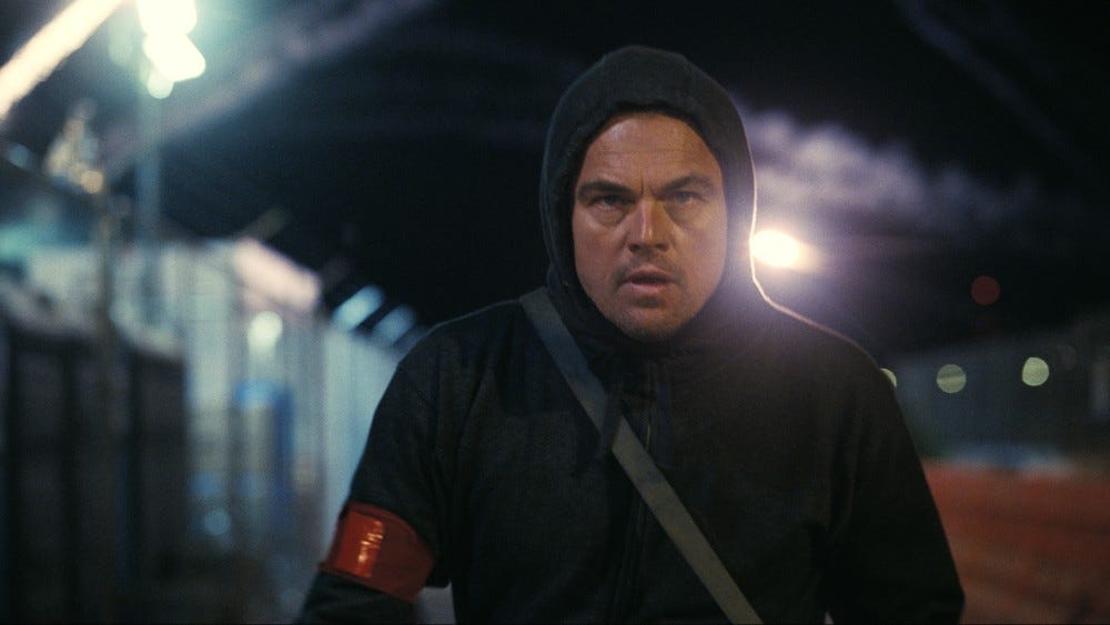Leonardo DiCaprio en Una batalla tras otra.