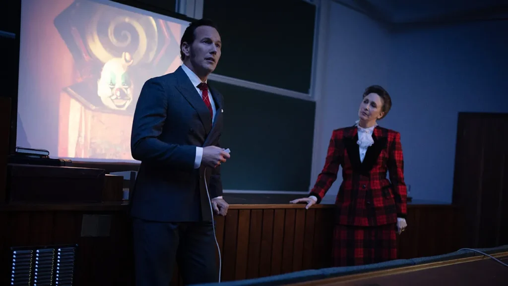 Vera Farmiga, Patrick Wilson en el conjuro 4