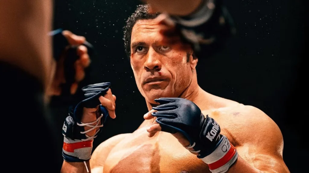 Dwayne Johnson en La máquina: The Smashing Machine