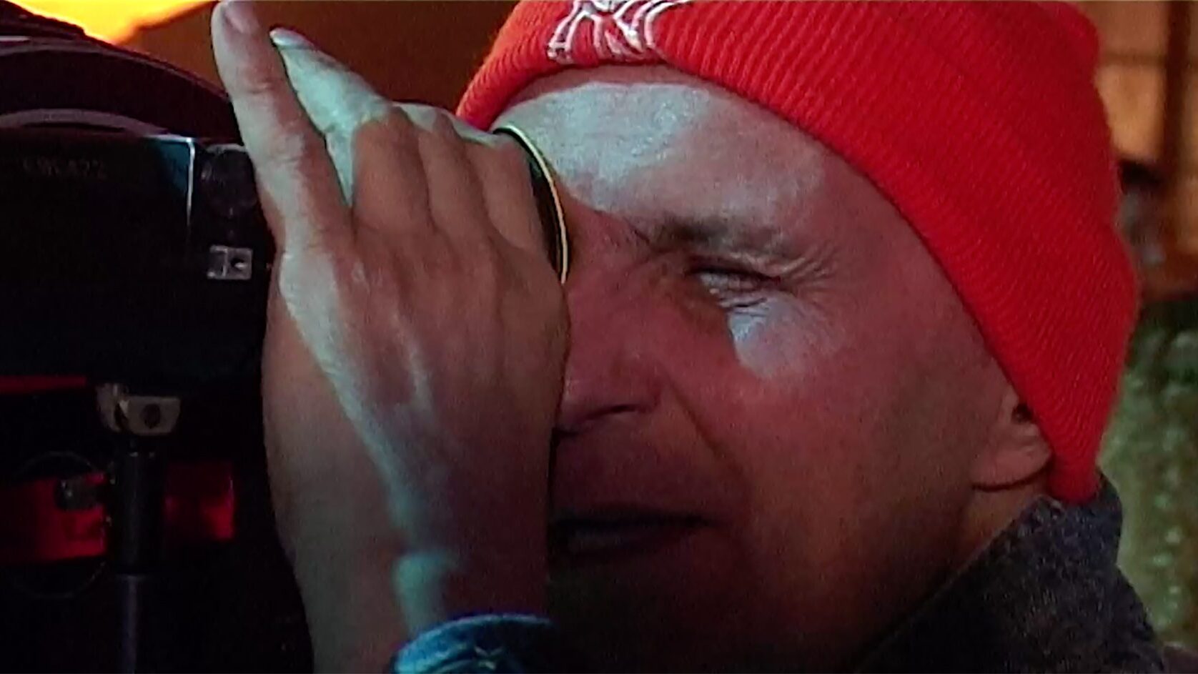 Leonardo Favio dirigiendo documental Había una vez un mago. 