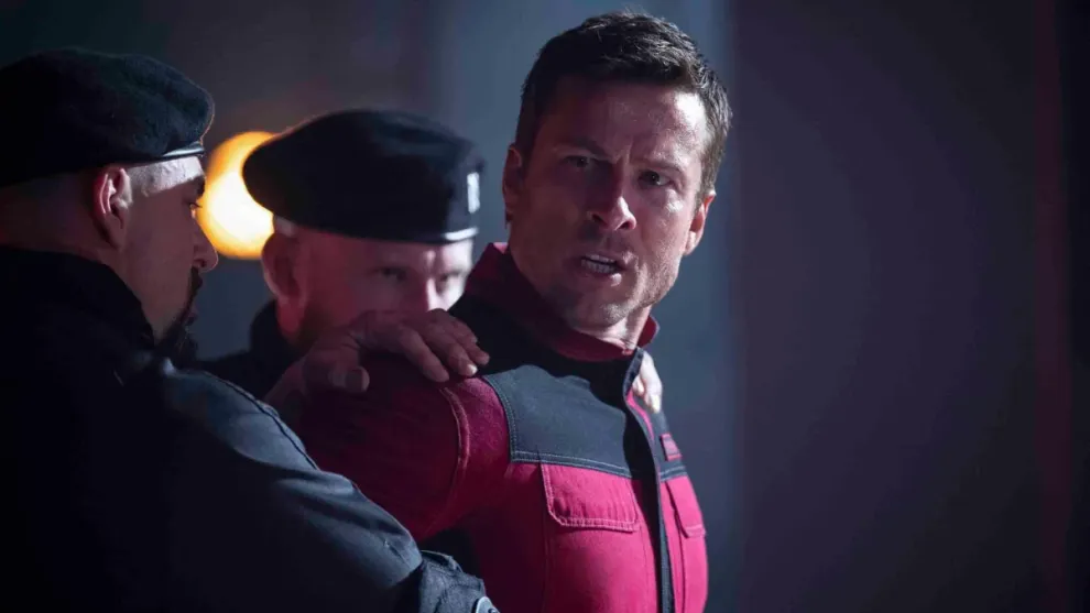 Glen Powell en The Running Man