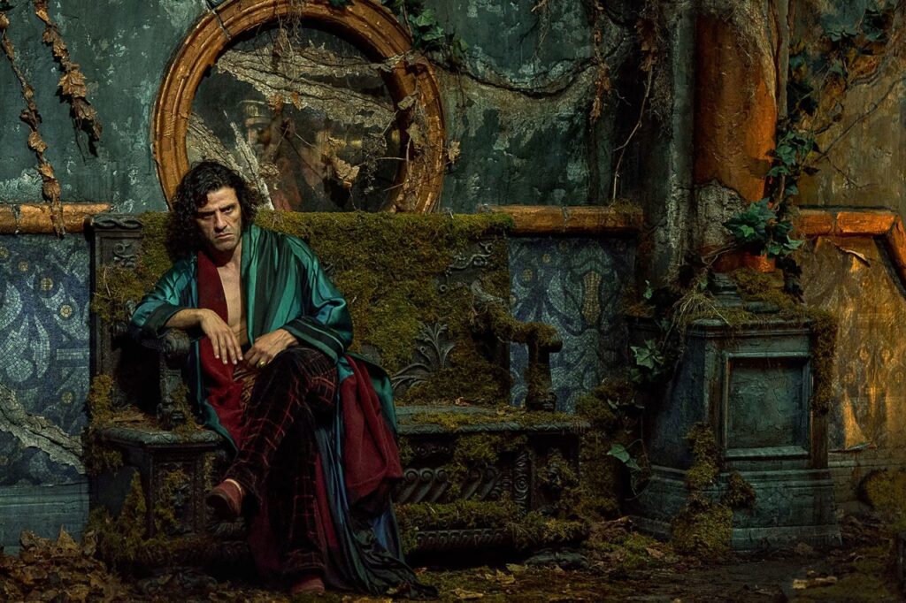 Oscar Issac en frankenstein