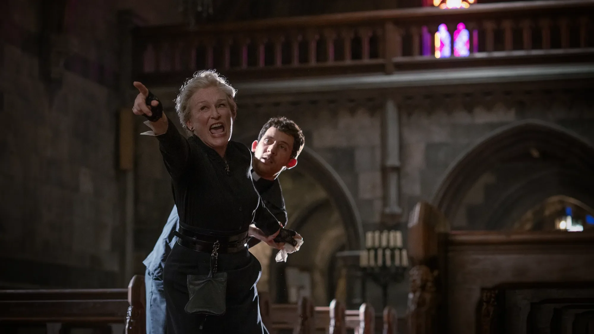 Glenn Close en Wake Up Dead Man: A Knives Out Mistery