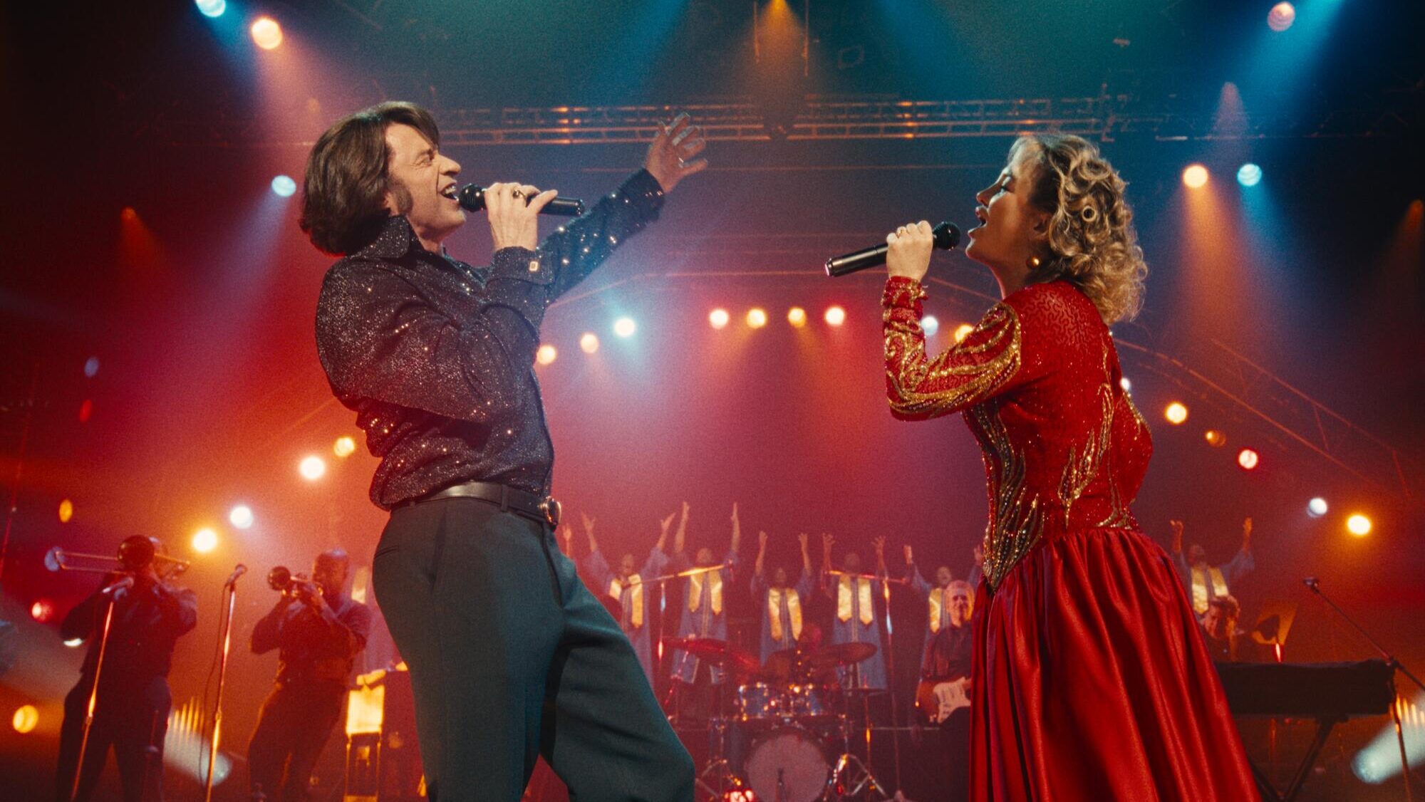 Hugh Jackman y Kate Hudson en Song Sung Blue.