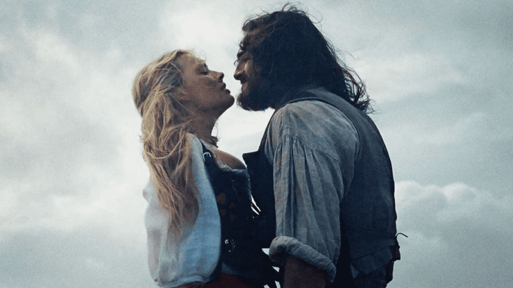 Margot Robbie y Jacob Elordi en Cumbre Barrascosas