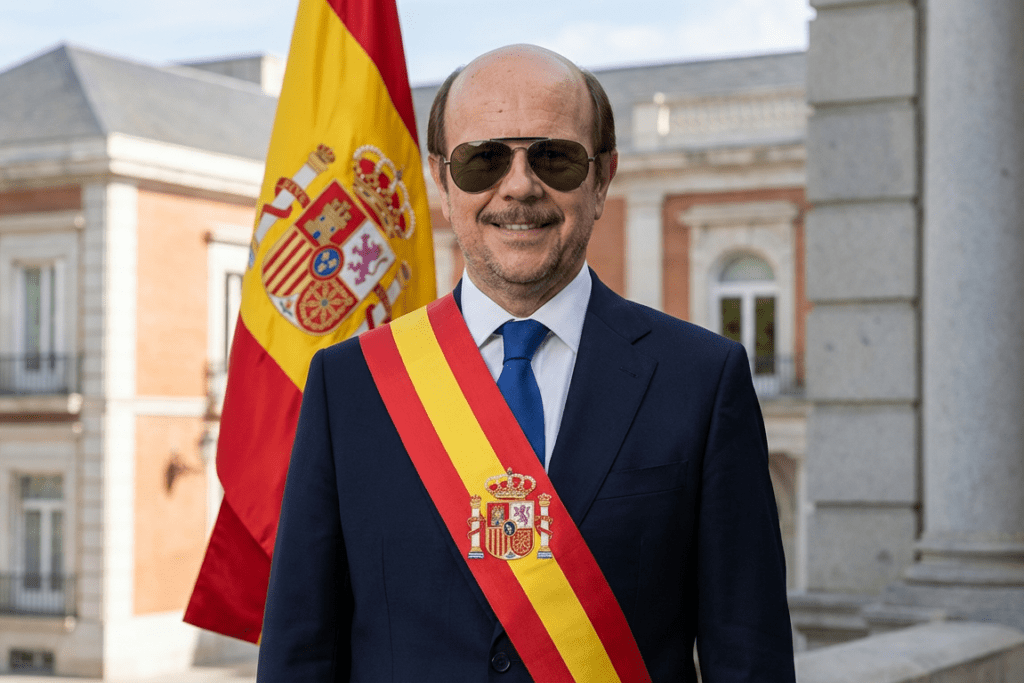 Santiago Segura como presidente de españa en torrente presidente