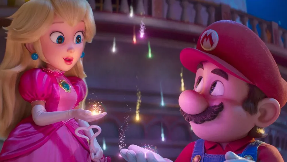 the super mario galaxy the movie / Mario, Peach