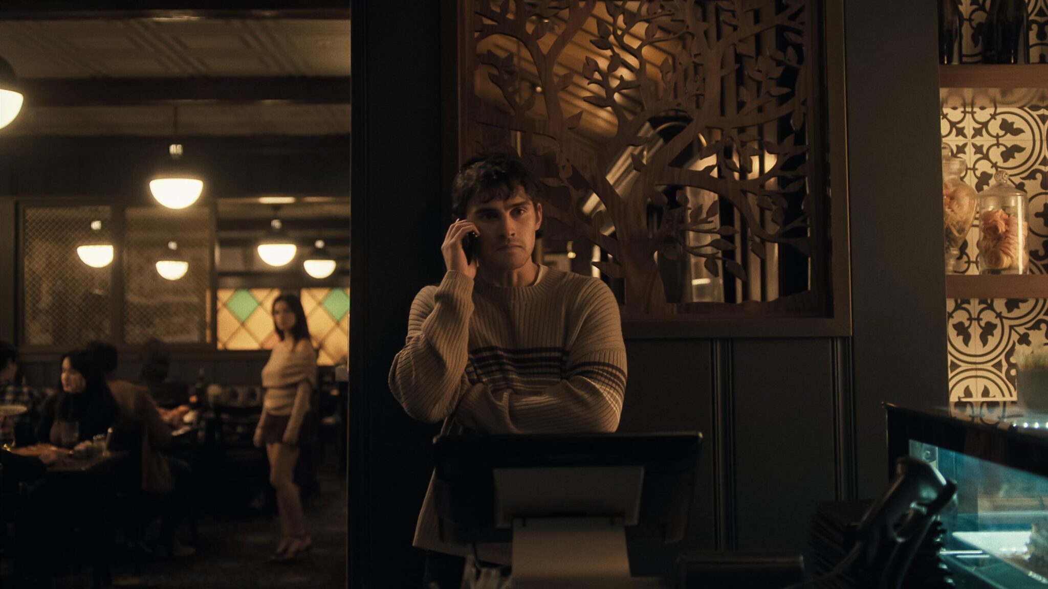 Michael Johnston e Inde Navarrette en la película Obsession