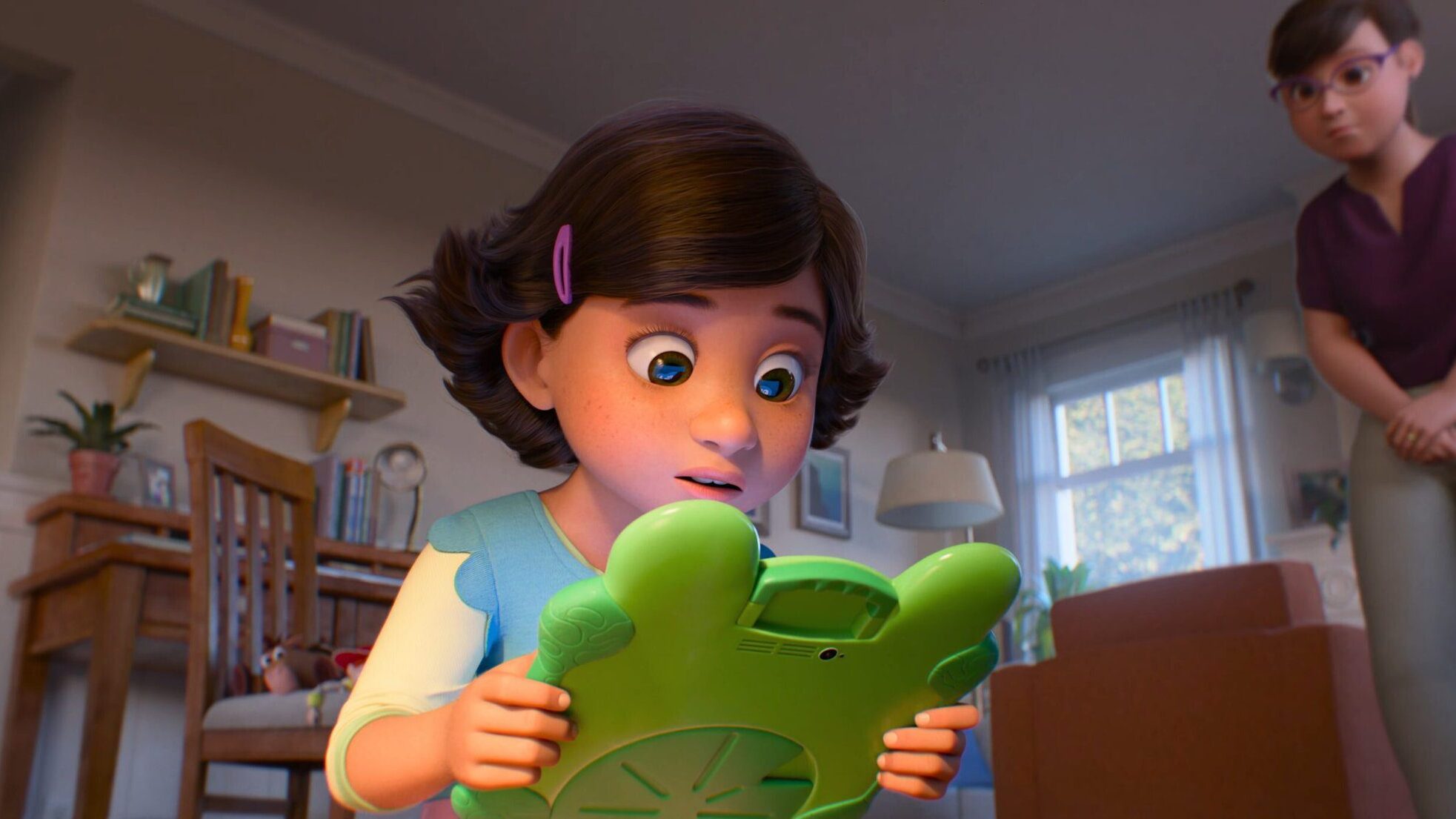 Scarlett Spears, actriz de la película Toy Story 5.