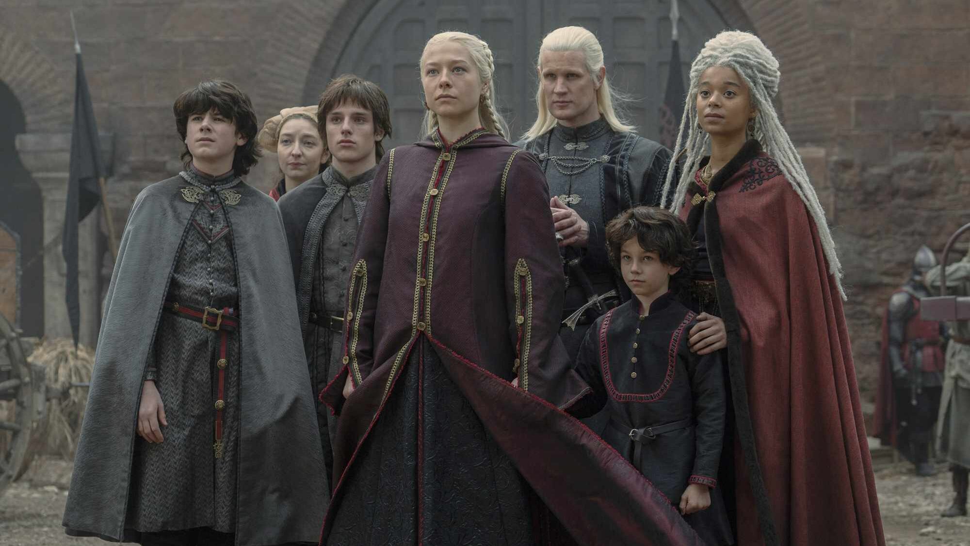 La familia de House of the Dragon